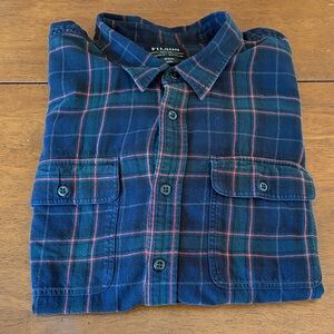 Filson Navy Plaid “Vintage Flannel Work Shirt”
